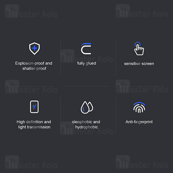 محافظ خمیده Xiaomi Mi 11 / 11 Pro / 11 Ultra Nillkin Protective Film For Curved Screen